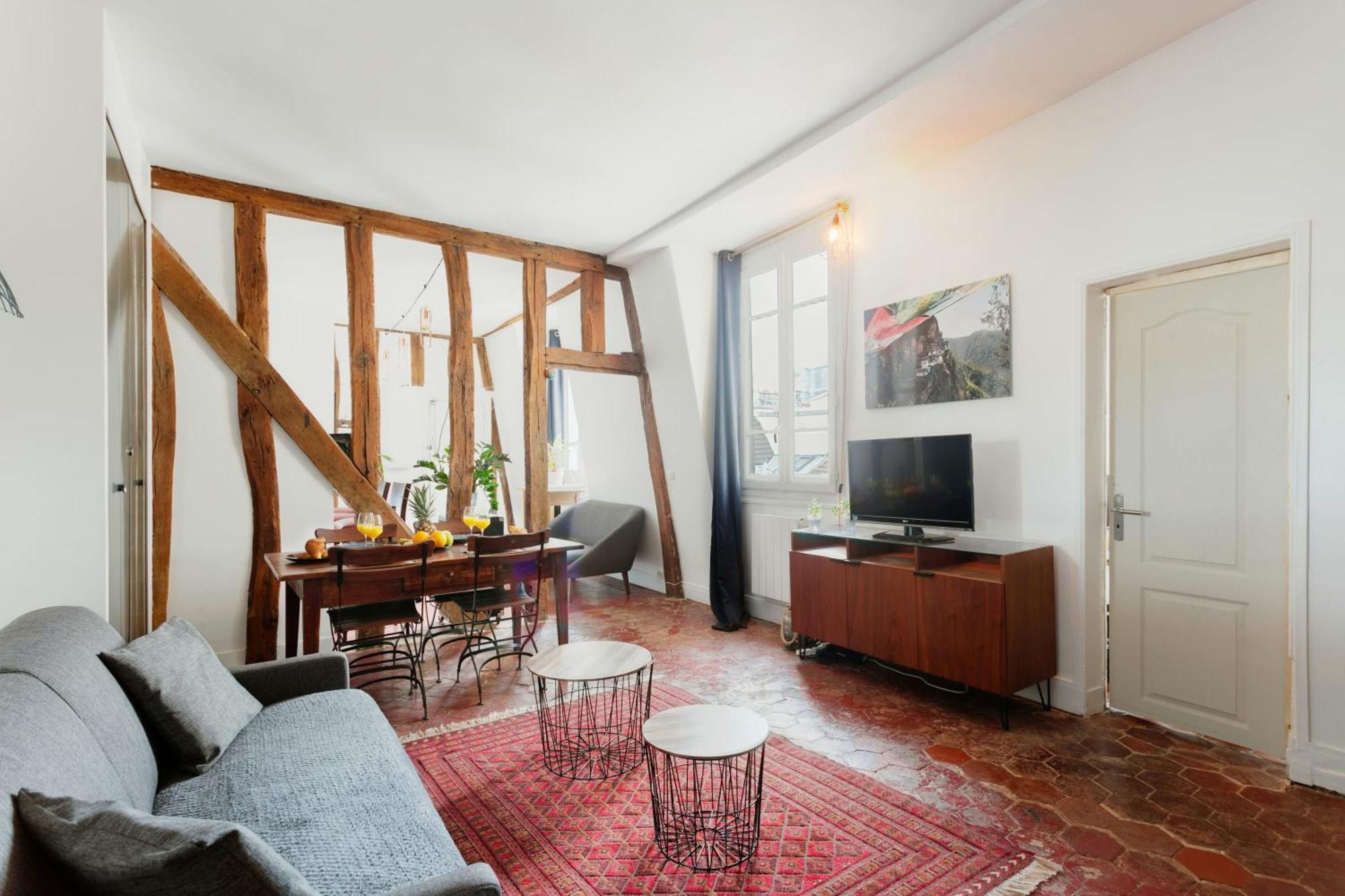 Apartamento Central Paris 1Br Cozy Exterior foto