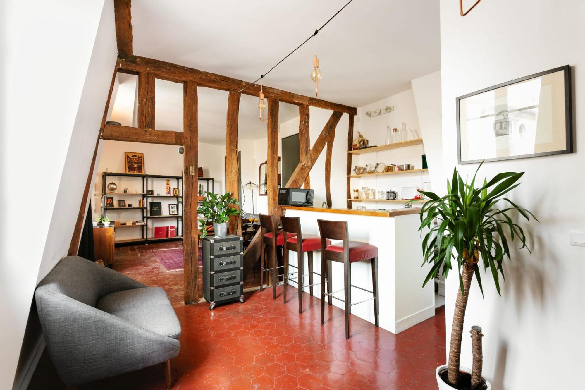 Apartamento Central Paris 1Br Cozy Exterior foto
