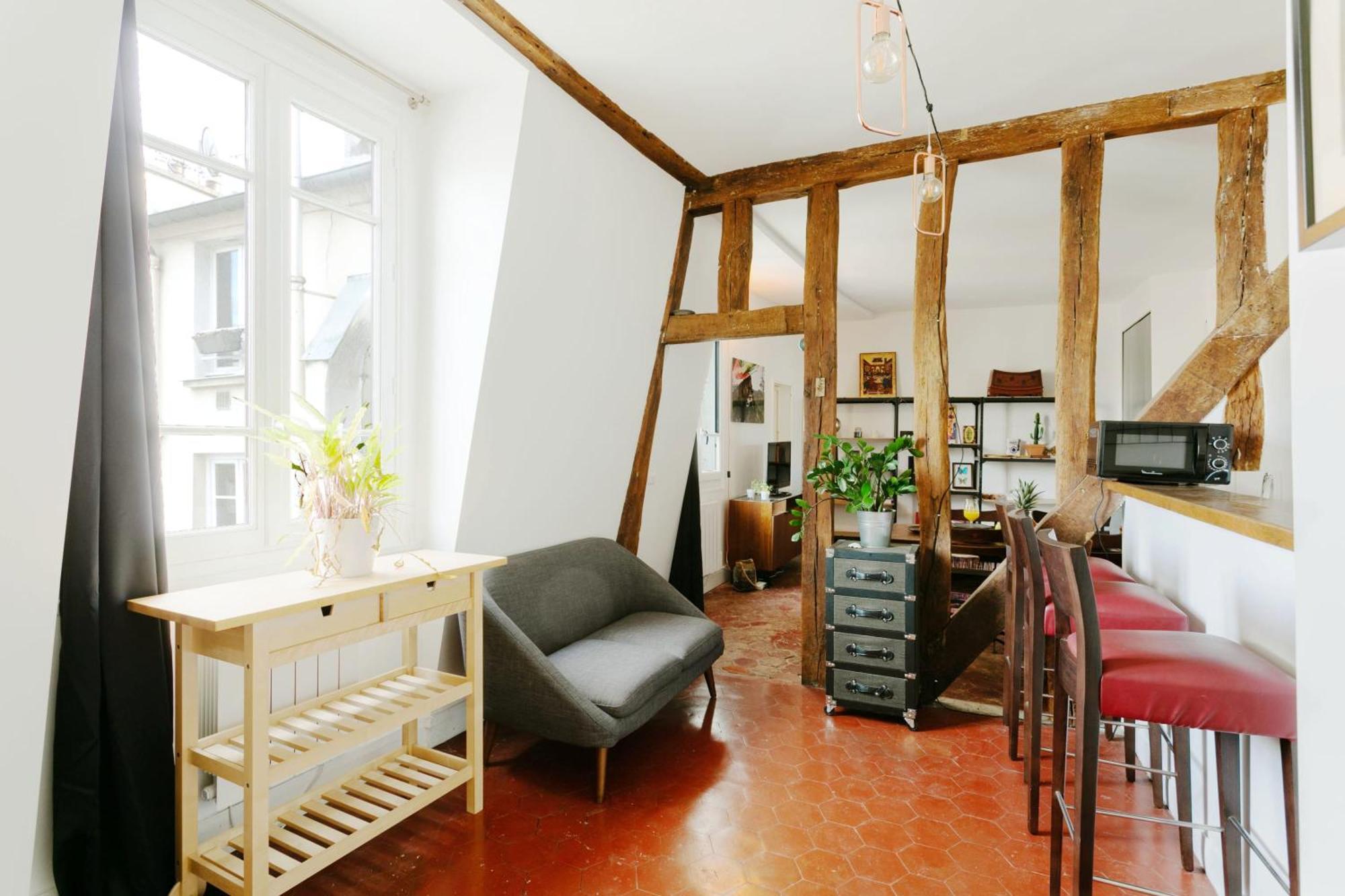 Apartamento Central Paris 1Br Cozy Exterior foto
