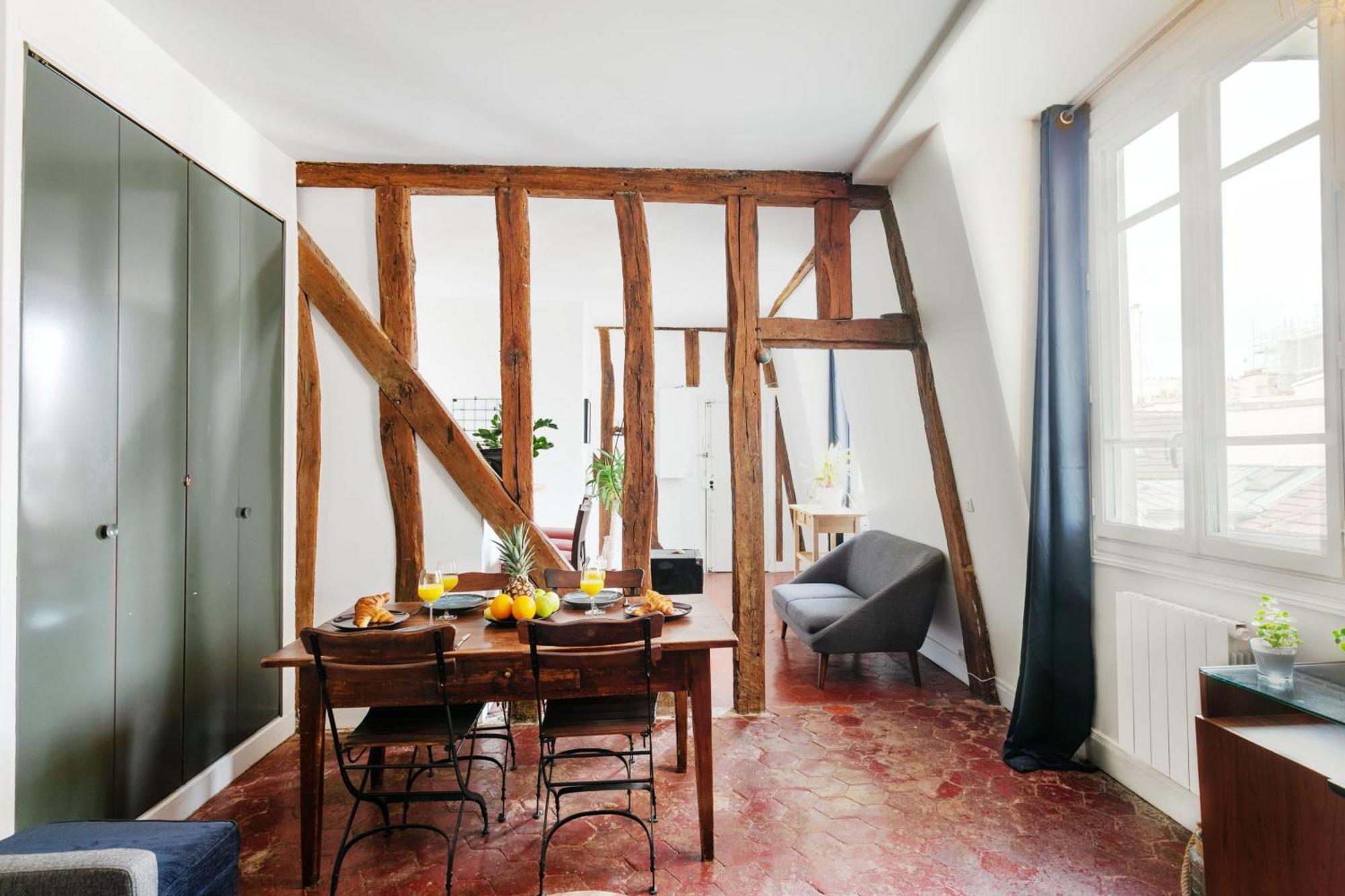 Apartamento Central Paris 1Br Cozy Exterior foto