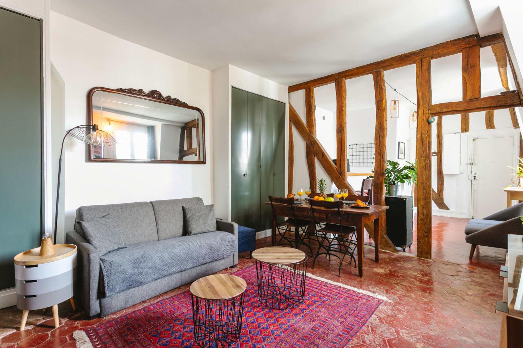 Apartamento Central Paris 1Br Cozy Exterior foto